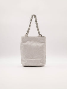 Minibag Camilla Gianni Chiarini in Pelle Lurex Argento