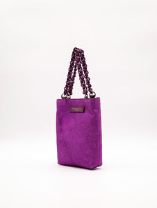 Minibag Camilla Gianni Chiarini in Pelle Lurex Fucsia