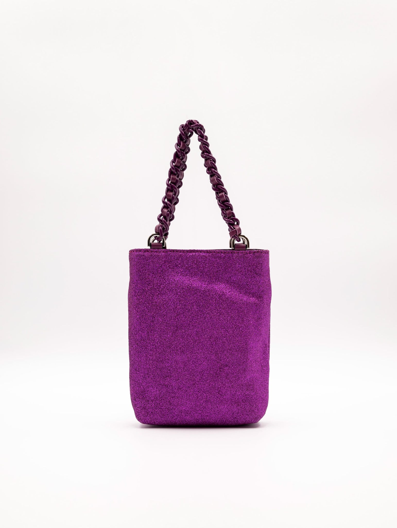 Minibag Camilla Gianni Chiarini in Pelle Lurex Fucsia