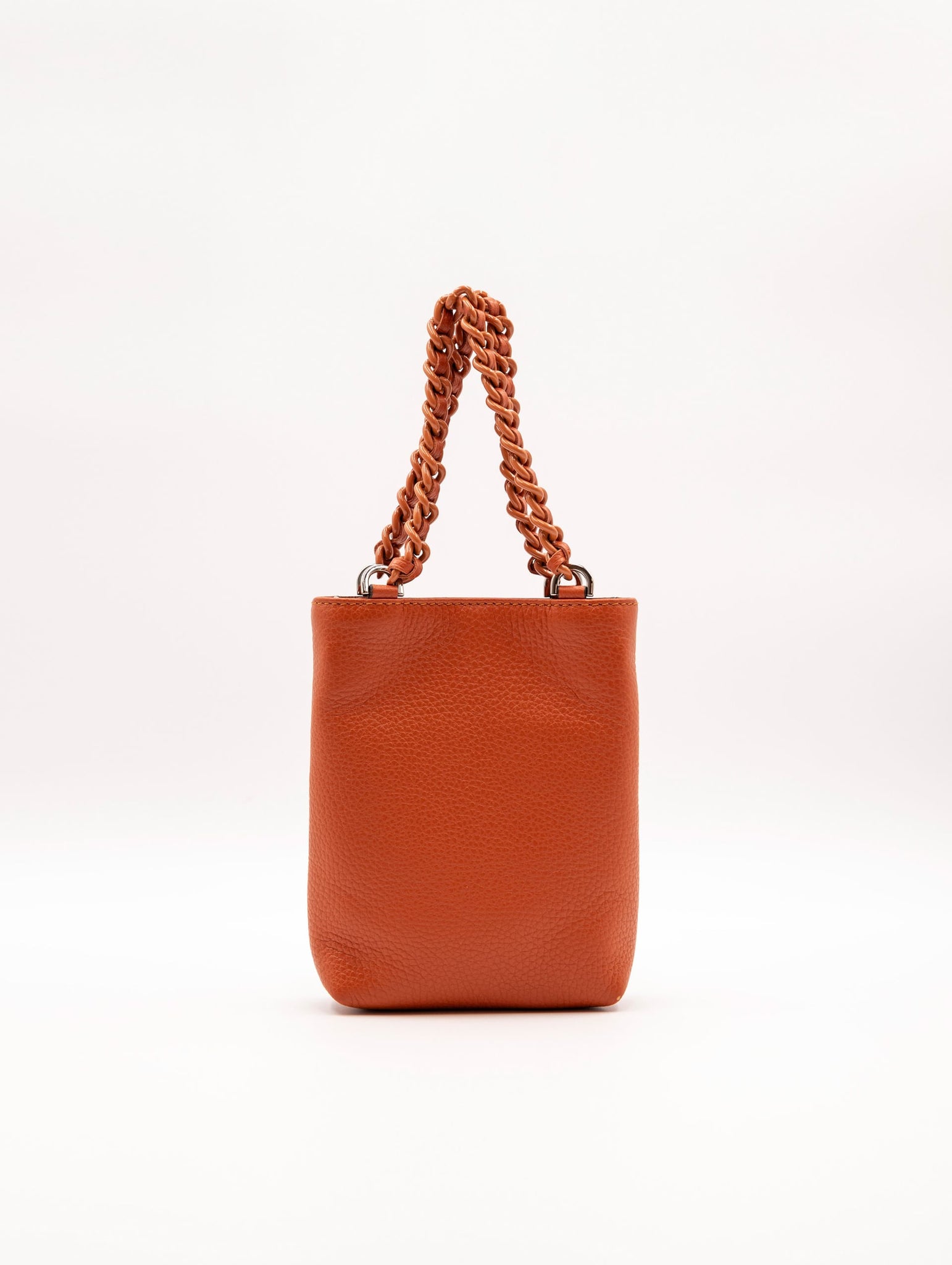 Minibag Camilla Gianni Chiarini in Pelle Martellata Arancio