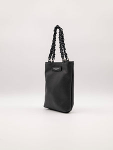 Minibag Camilla Gianni Chiarini in Pelle Martellata Nera