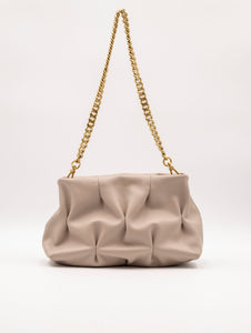 Minibag Coccinelle Ophelie in Pelle Goodie Beige