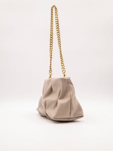 Minibag Coccinelle Ophelie in Pelle Goodie Beige