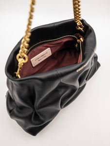 Minibag Coccinelle Ophelie in Pelle Goodie Nera