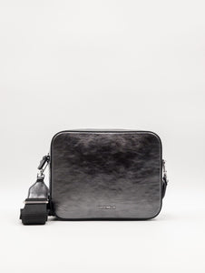 Minibag Coccinelle Shiny Goat Nera