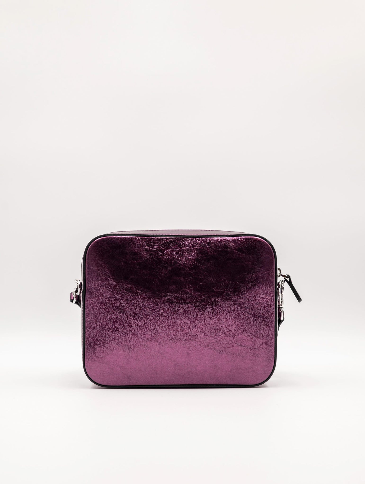 Minibag Coccinelle Shiny Goat Prugna