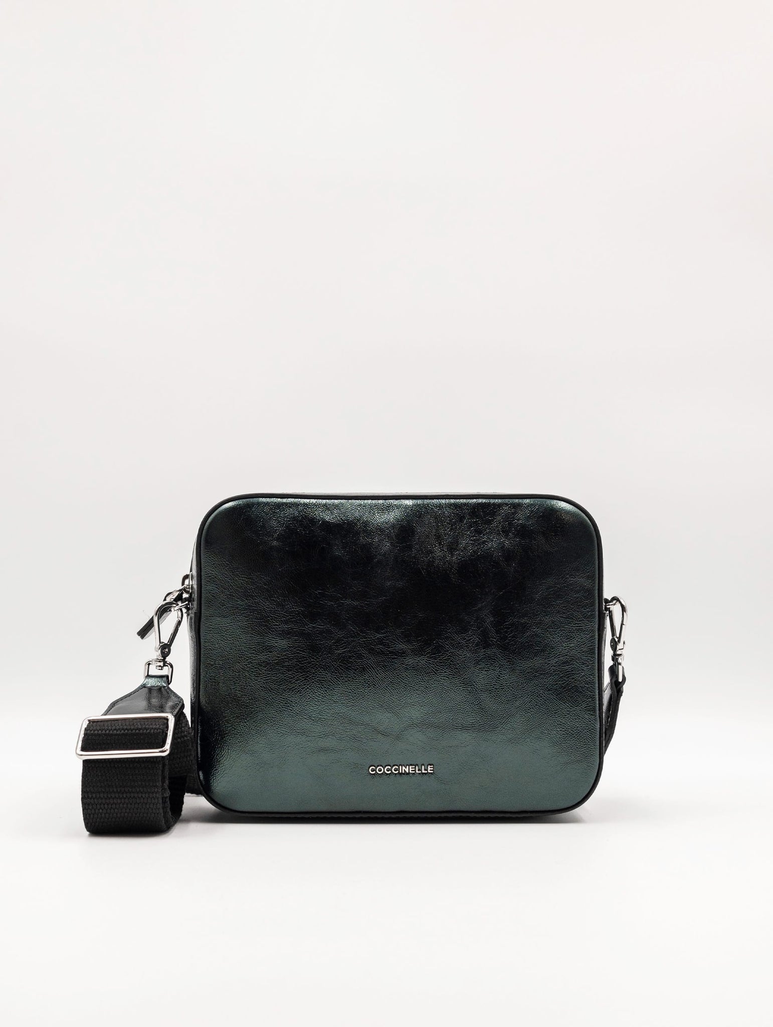 Minibag Coccinelle Shiny Goat Verde