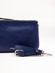 Minibag Frida Gianni Chiarini in Pelle Blu