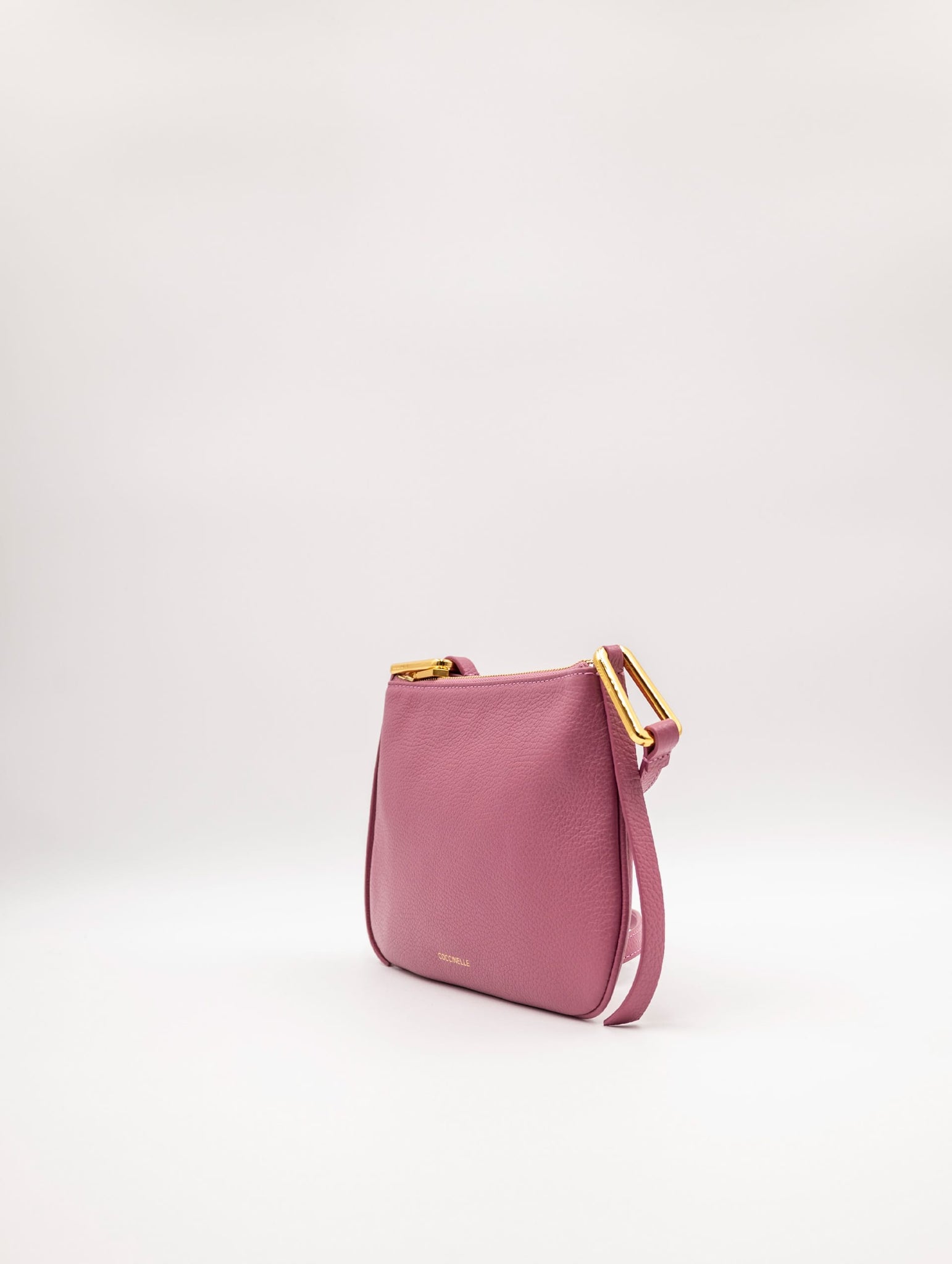 Minibag Magie Coccinelle in Pelle Martellata Rosa