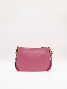 Minibag Magie Coccinelle in Pelle Martellata Rosa