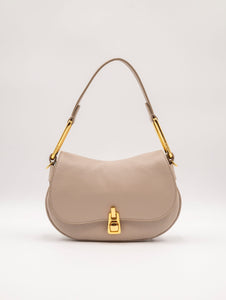 Minibag Magie Soft Coccinelle in Pelle Martellata Beige