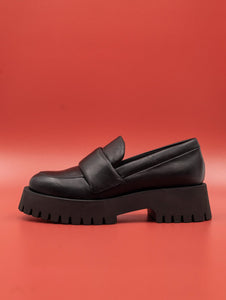 Mocassino Carmens Kerry Moc in Pelle Nero