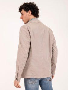 Overshirt L.B.M. 1911 in Cotone Beige