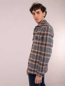 Overshirt L.B.M. 1911 in Jersey Grigia