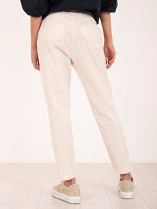 Pantalone Alessia Santi in Cotone Elasticizzato Burro