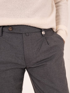 Pantalone Chino Myths in Viscosa Grigio