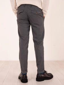 Pantalone Chino Myths in Viscosa Grigio