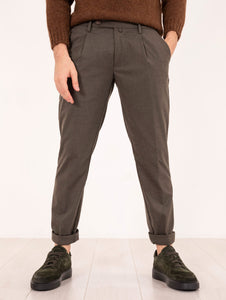 Pantalone Chino Myths in Viscosa Oliva