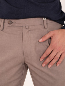 Pantalone Chino Myths in Viscosa Tortora