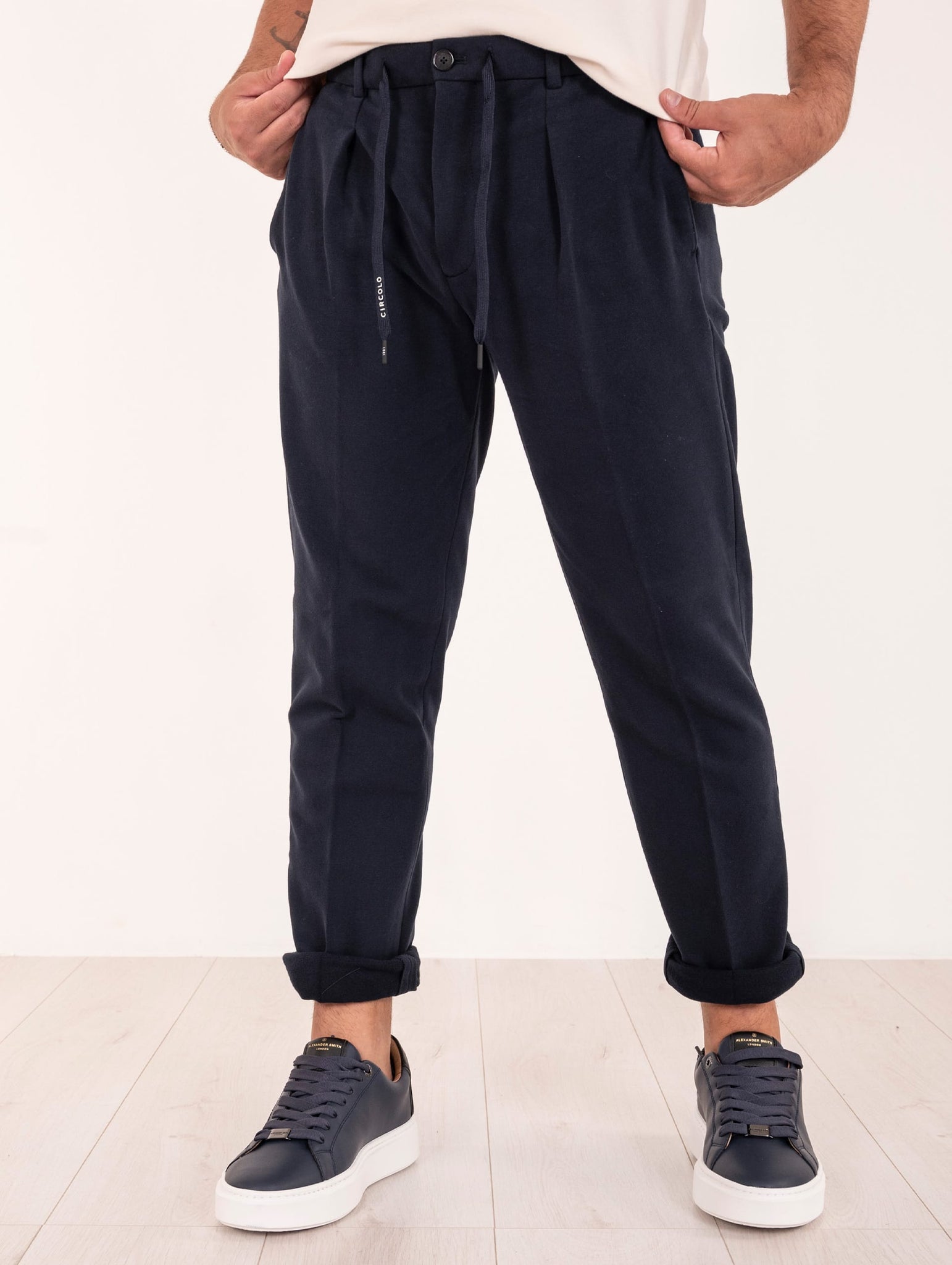 Pantalone Circolo 1901 in Jersey Blu