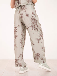 Pantalone Dandy Lion Alysi in Seta Salvia