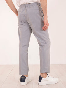 Pantalone Devore Jogging in Solaro Super Light 120 Ceruleo