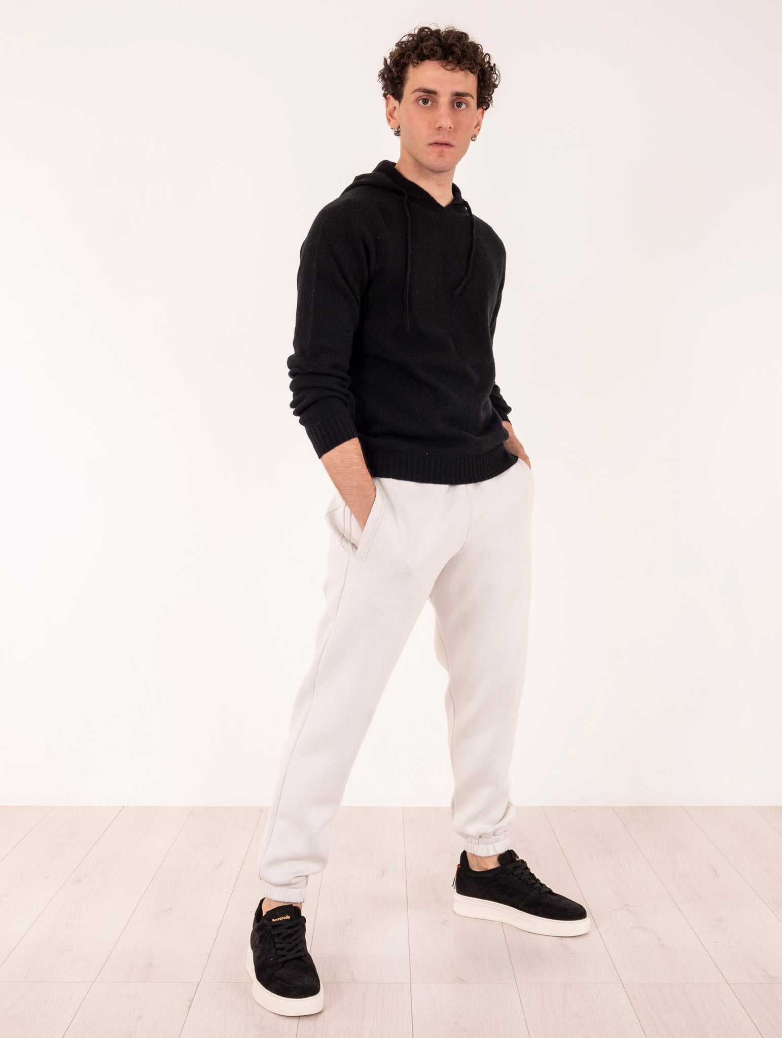 Pantalone Lardini Easy Wear in Viscosa in Ghiaccio