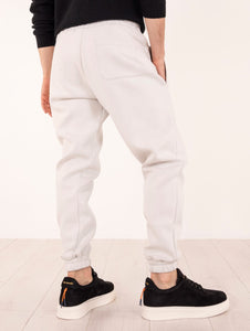 Pantalone Lardini Easy Wear in Viscosa in Ghiaccio