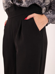 Pantalone Milva Mi in Viscosa Nero