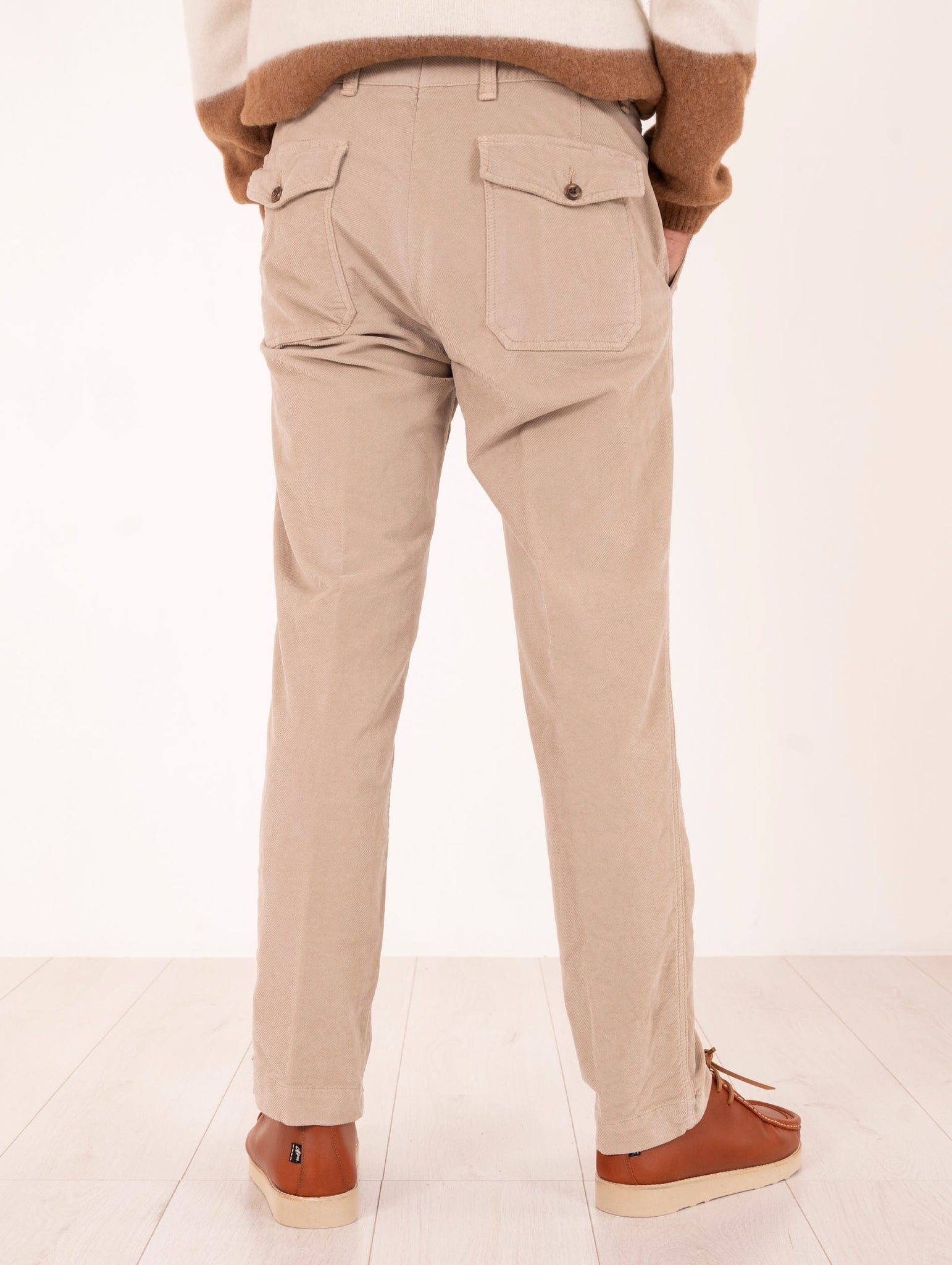 Pantalone Myths in Velluto a Coste Beige