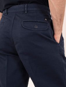 Pantalone Relaxed Dockers in Cotone Riciclato Navy