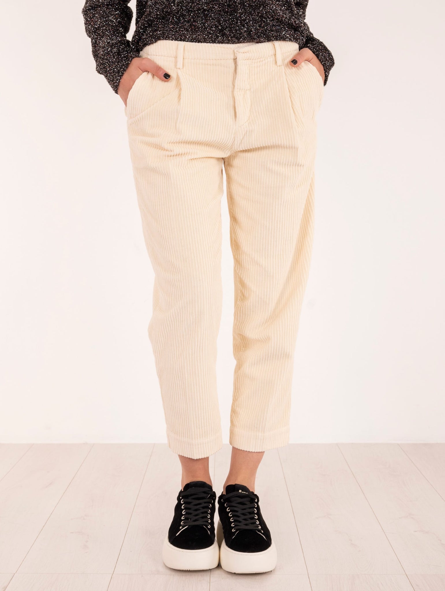 Pantalone Roy Roger's Chino in Velluto a Coste Burro