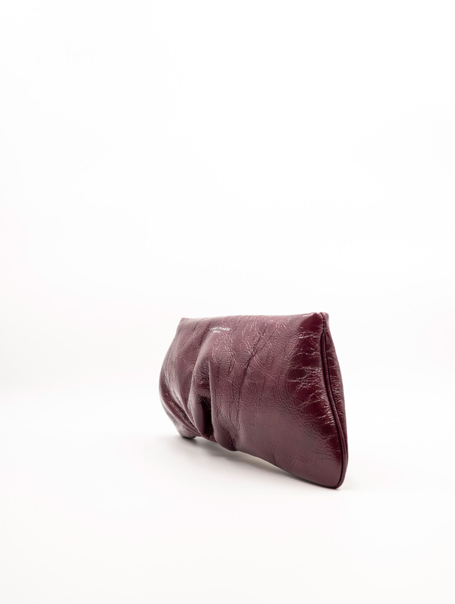 Pochette Celeste Gianni Chiarini in Pelle Martellata Bordeaux