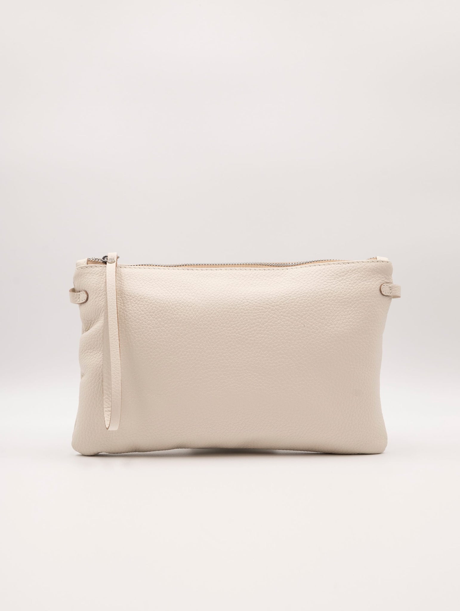 Pochette Hermy Gianni Chiarini in Pelle Martellata Marmo