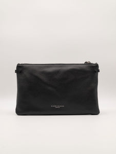 Pochette Hermy Gianni Chiarini in Pelle Martellata Nera