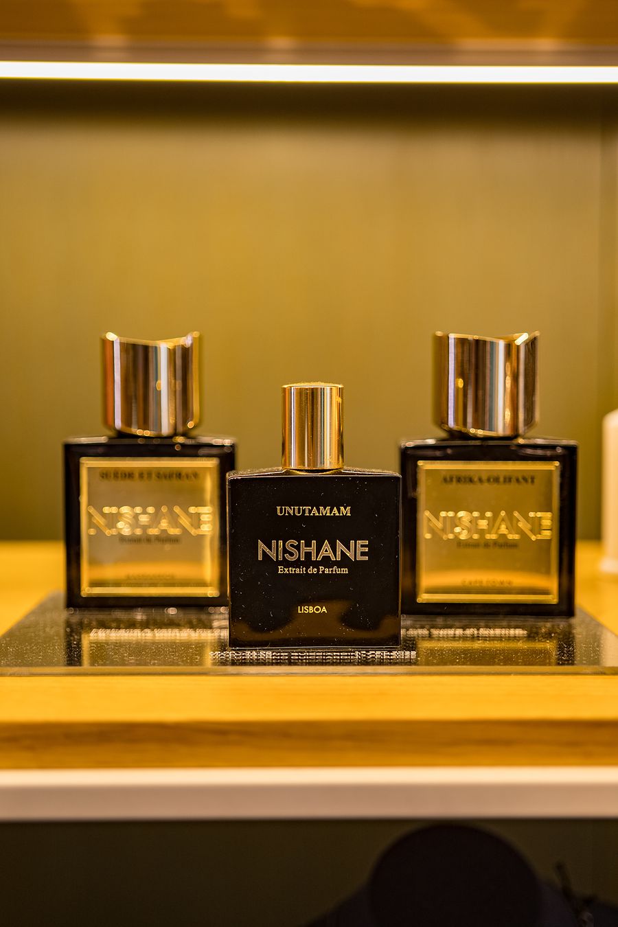 Fragranze di nicchia in esposizione